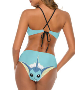 Vaporeon Pokemon Women’s Cami Keyhole One-piece Swimsuit