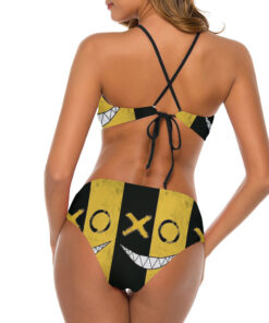 X.O Smile Face Women’s Cami Keyhole One-piece Swimsuit