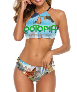 Zootopia Women’s Cami Keyhole One-piece Swimsuit
