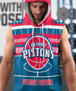 Detroit Pistons Sleeveless Hoodie