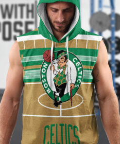 Boston Celtics Sleeveless Hoodie