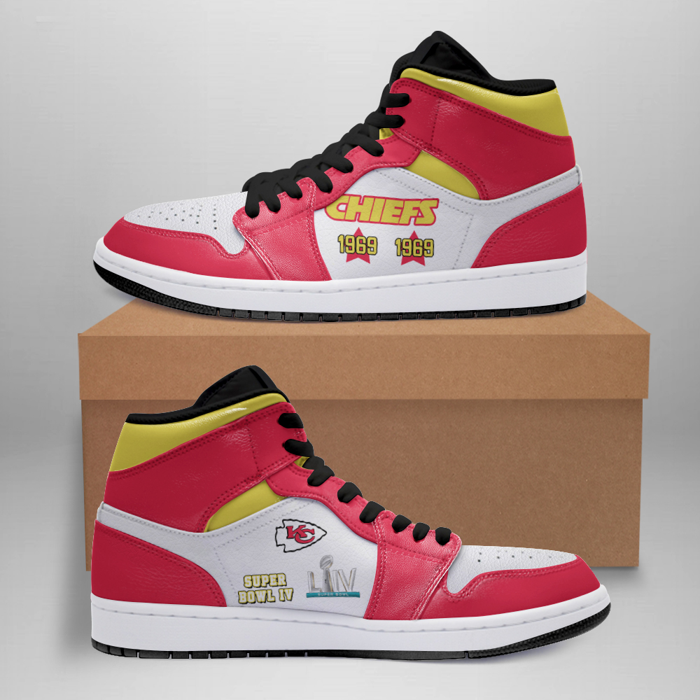 Kansas City Chiefs Jordan Sneakers Shoes