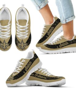 Single Line Logo New Orleans Saints Sneakers