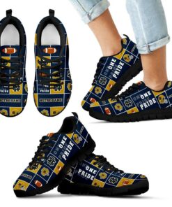 Pride Flag Notre Dame Fighting Irish Sneakers