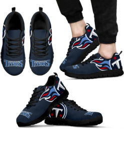 Tennessee Titans Men’s Breathable Sneakers – Large Size Model 055