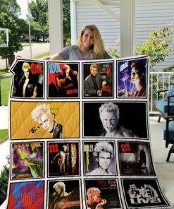 Billy Idol Quilt Blanket