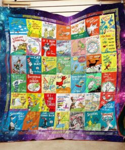 Dr. Seuss Books Everywhere Quilt