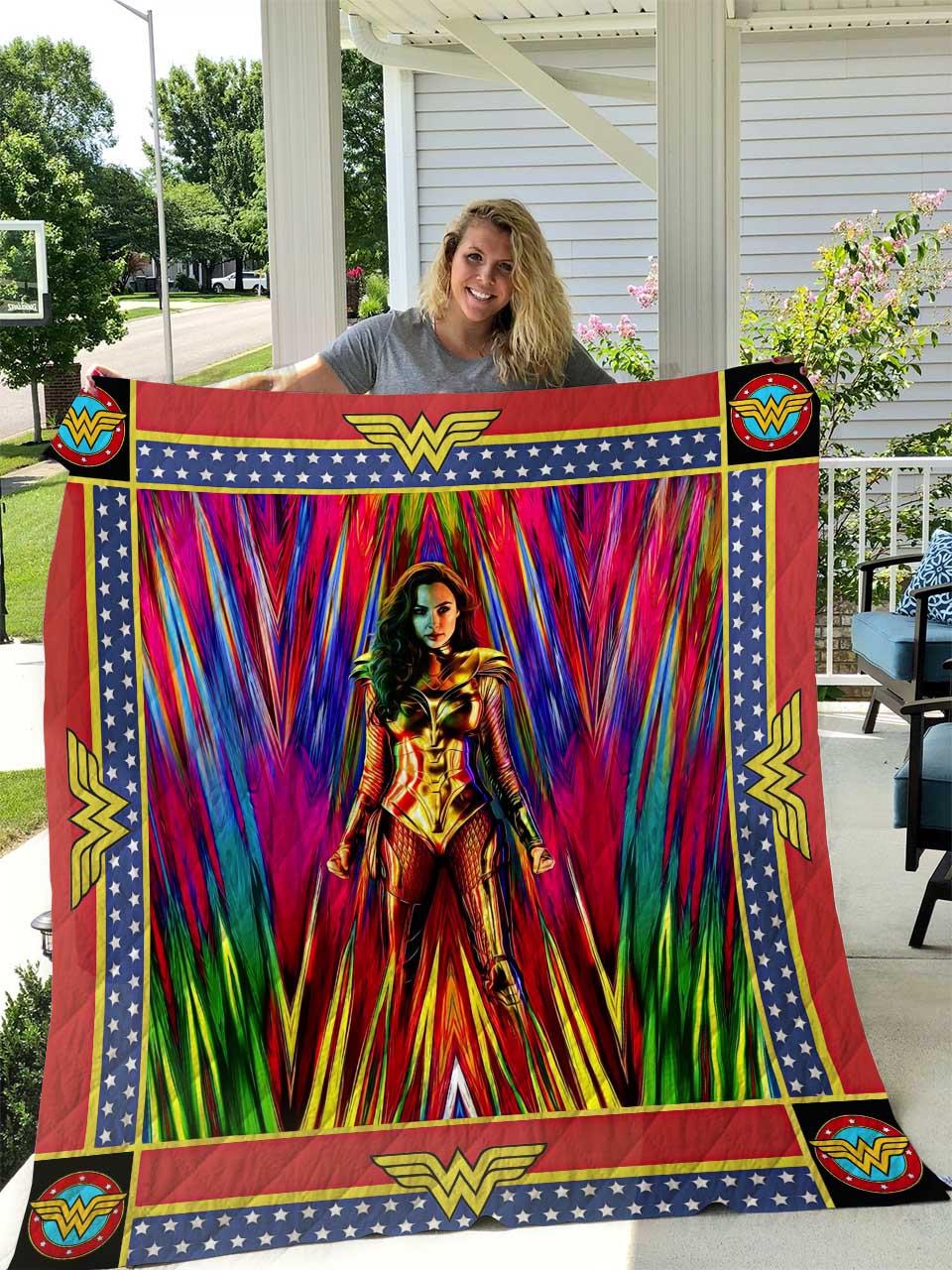Wonder Woman Quilt Blanket I1d2