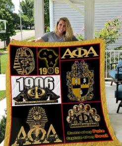 Alpha Phi Alpha Quilt Blanket I1D1