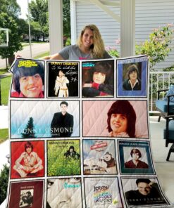 Donny Osmond Quilt Blanket