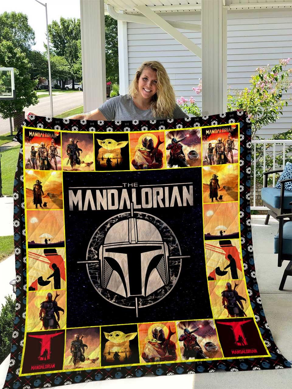Star Wars The Mandalorian Quilt I1D1