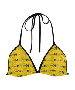 Michigan Wolverines Custom Bikini Swimsuit