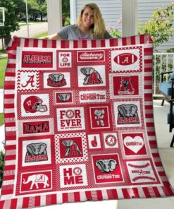 Alabama Crimson Tide 2 Quilt Blanket TH1607