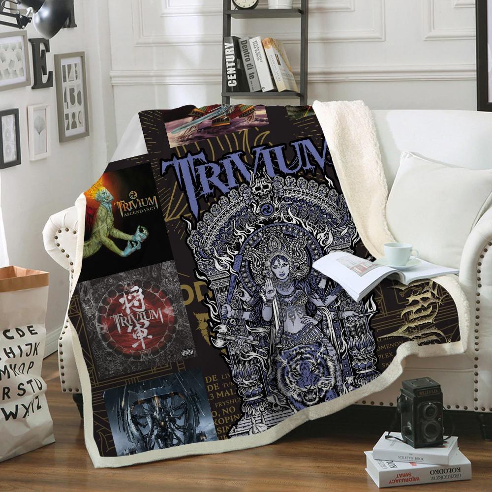 Trivium Fleece Blanket & Quilt