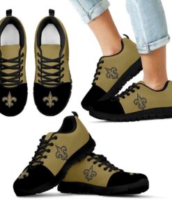 Two Colors Aparted New Orleans Saints Sneakers