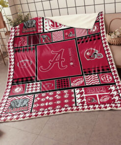Alabama Crimson Tide Quilt Blanket #2