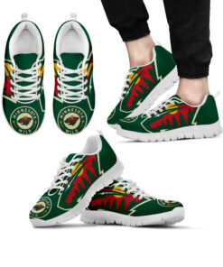 Minnesota Wild Breathable Sneakers – Model 055