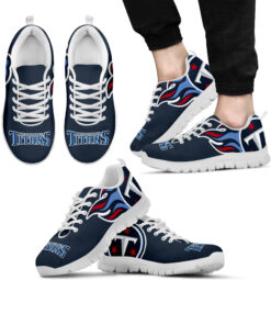 Tennessee Titans Men’s Breathable Sneakers – Large Size Model 055