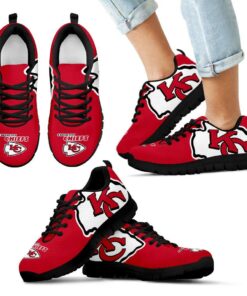 Gorgeous Logo Kansas City Chiefs Sneakers