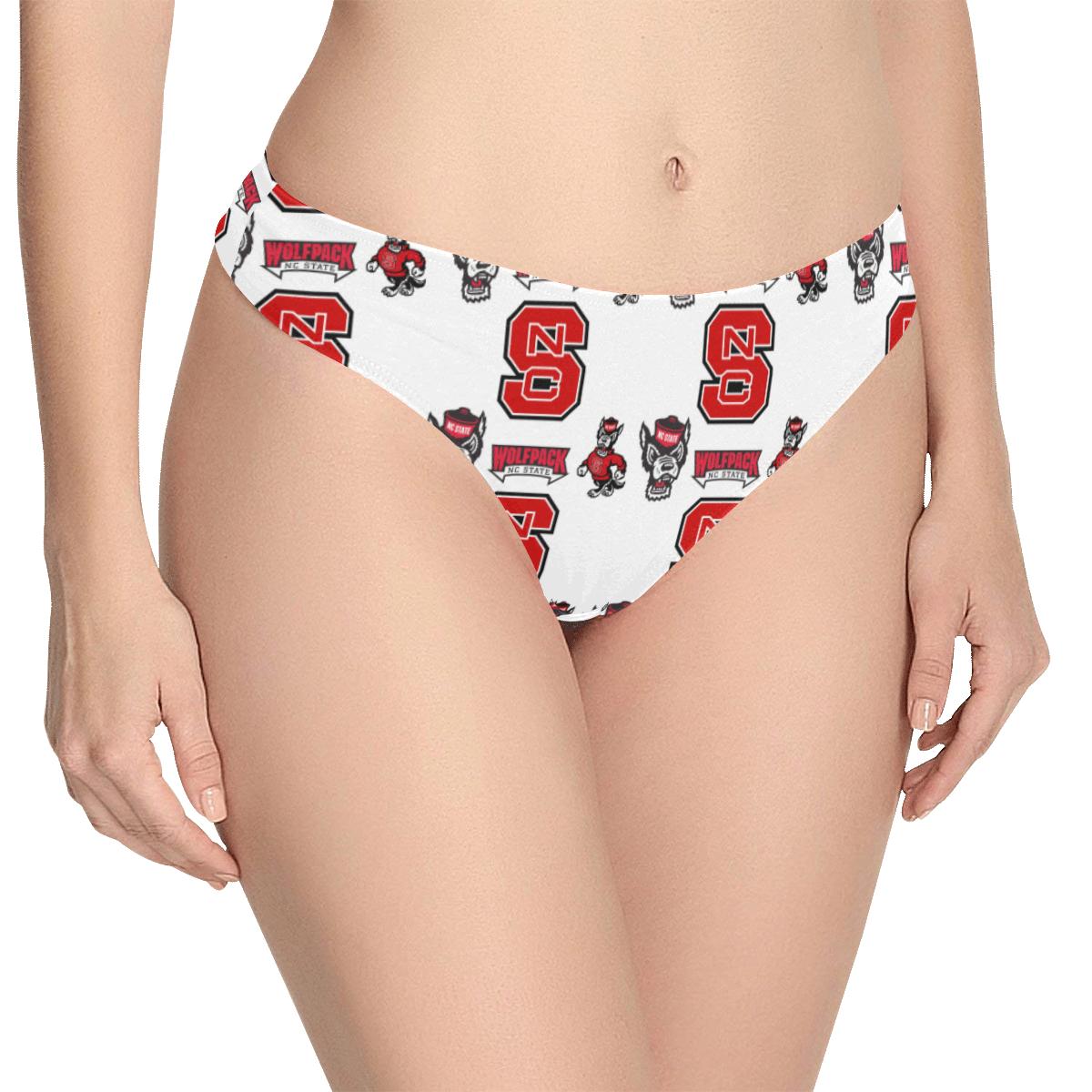 NC STATE WOLFPACK Women’s Classic Thong (Model L5)