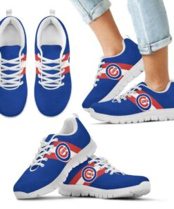 Three Colors Vertical Chicago Cubs Sneakers