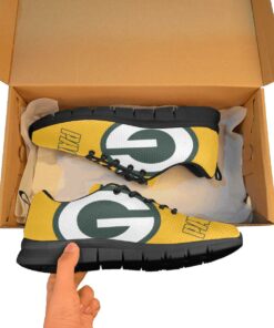 Green Bay Packers Men’s Breathable Sneakers – Model 055