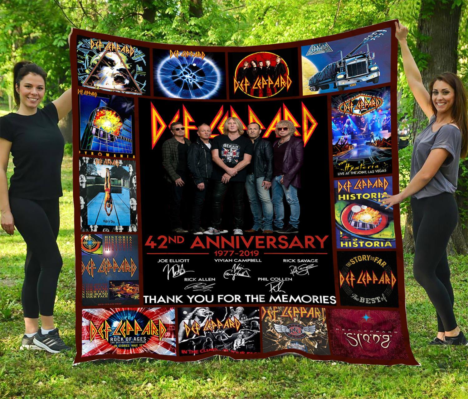 42 Years Of Def Leppard – Quilt