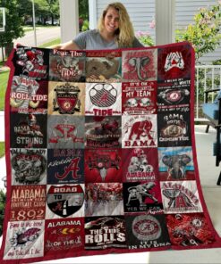 Alabama Crimson Tide Quilt Blanket LC67