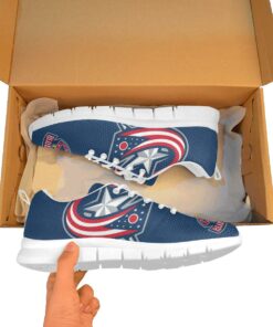 Columbus Blue Jackets Women’s Breathable Sneakers – Model 055