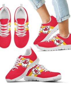 Three Colors Vertical Kansas City Chiefs Sneakers