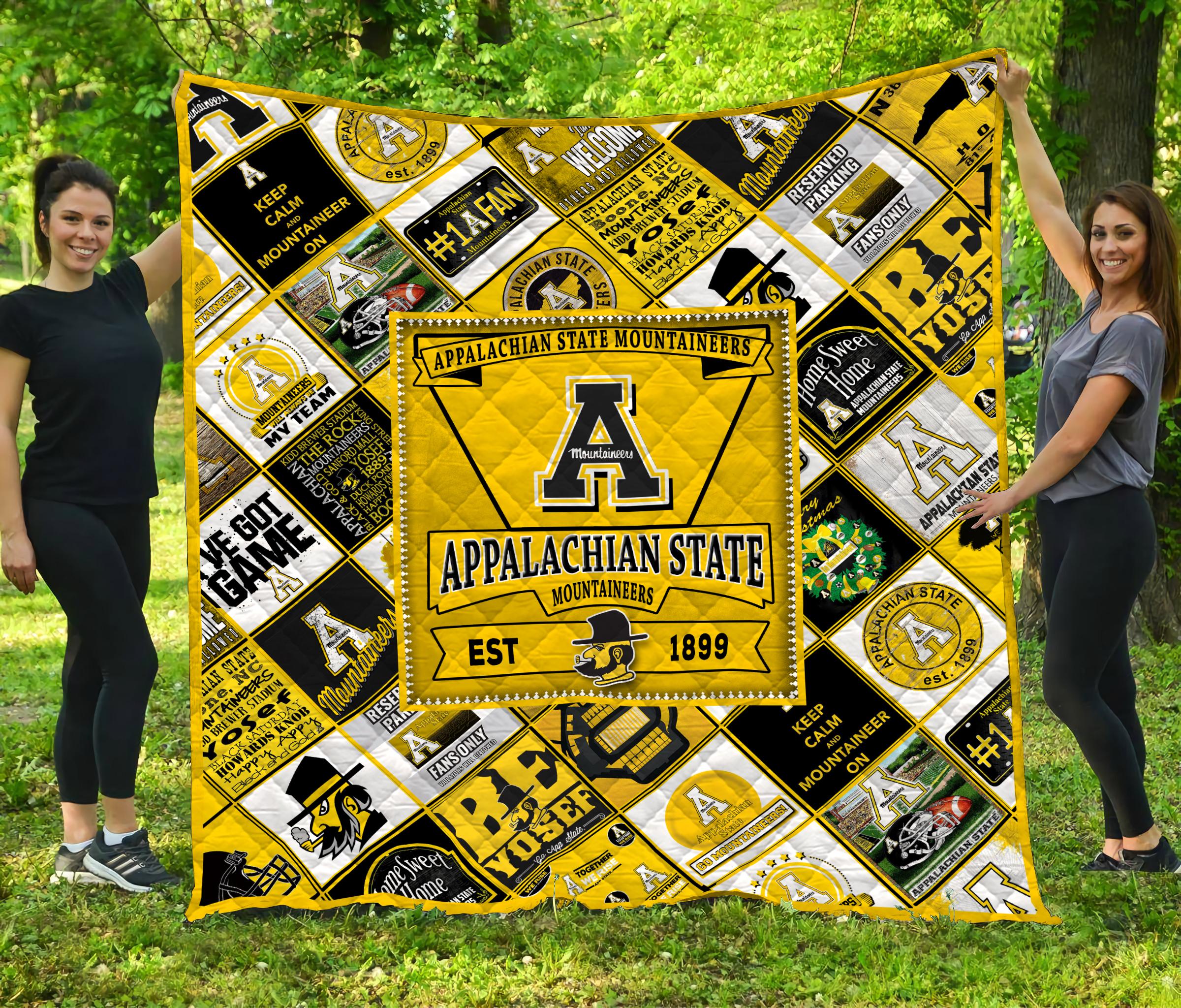 Appalachian State Mountaineers Quilt Blanket LC2