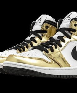 Air Jordan 1 Mid Metallic Gold DC1419
