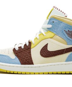 Air Jordan 1 Mid SE “Maison Chateau Rouge Fearless”